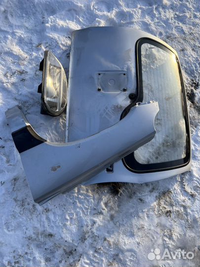 Дверь задняя шивроле нива