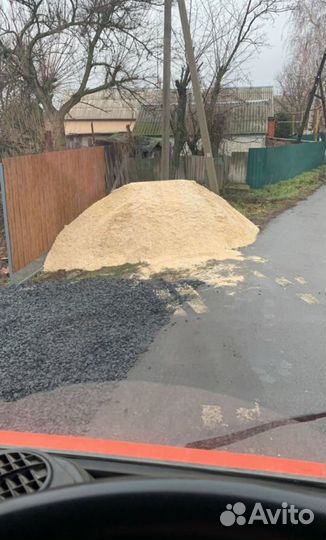 Песок щебень доставка