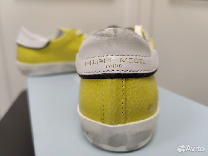 Желтые кеды Philippe Model Sneakers