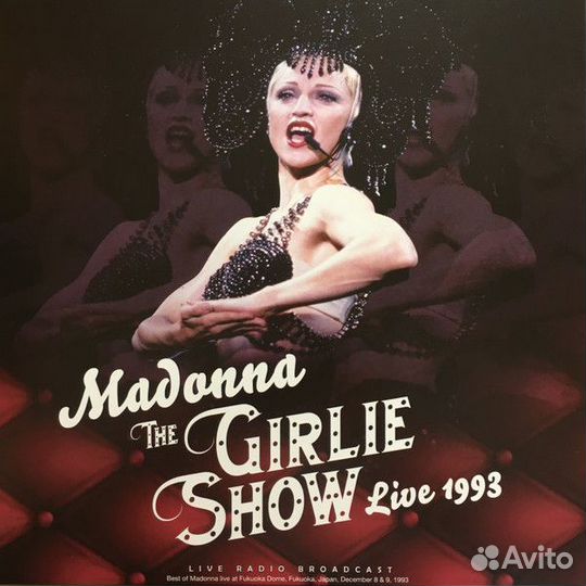 Виниловая пластинка madonna - THE girlie show live