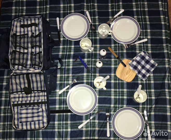 Набор для пикника в рюкзаке