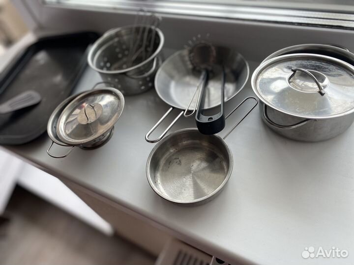 Набор детской посуды икеа