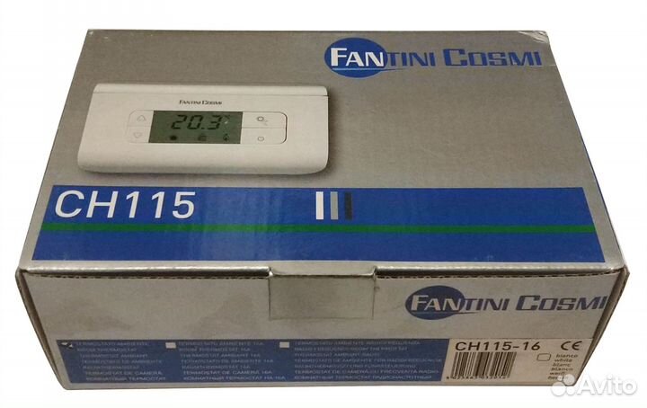 Терморегулятор Fantini Cosmi CH115-16