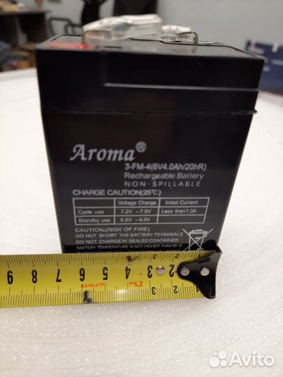 Аккумуляторная батарея 6V 4.0 Ah