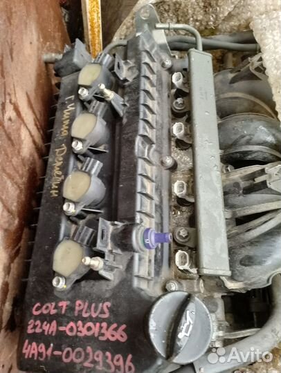 Двигатель на mitsubishi lancer 10 1.5 4а91