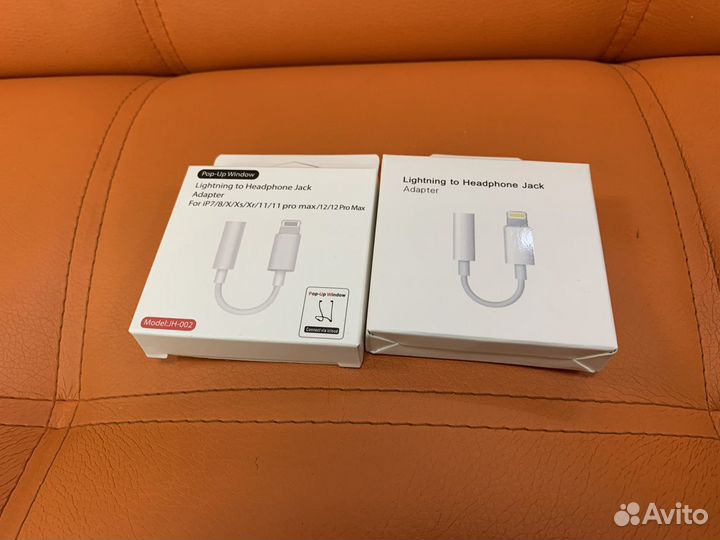 Новый Переходник Lightning-Jack 3.5мм