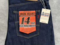 Iron heart Оригинал Япония Новые Selvedge denim