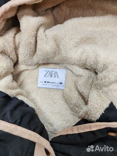 Стеганная куртка zara 92