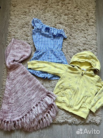 Пакет одежды для девочки 5 лет