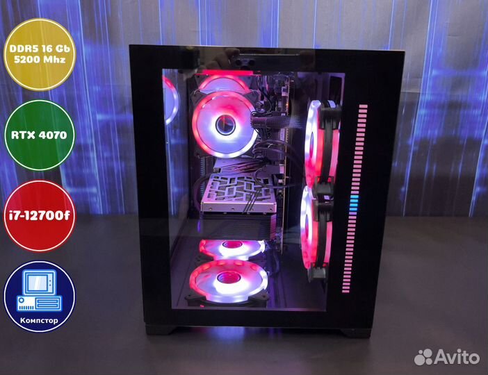 Мощный пк i7-RTX4070-16DDR5-QPZ7314590268-B760