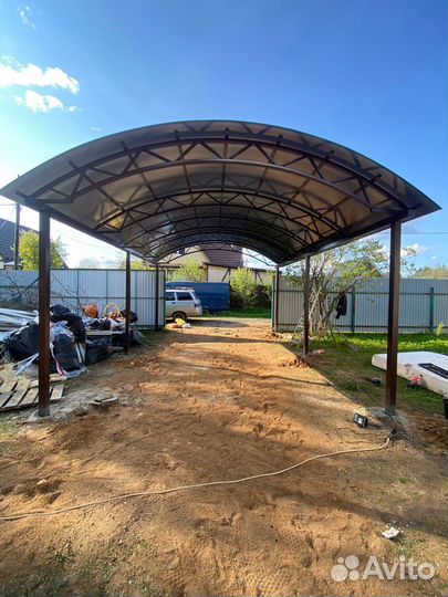 Навес по договору с гарантией