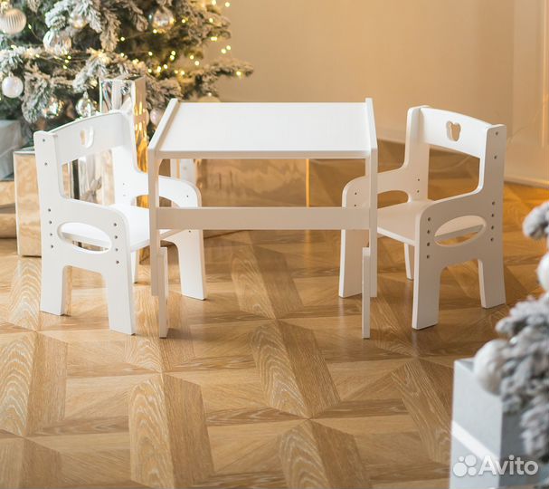 Стул и Стол детский. Новый