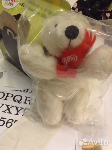 Мишки coca-cola и др аукционные игрушки