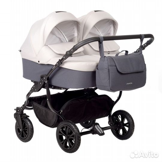 Коляска для двойни Indigo charlotte Sity DUO