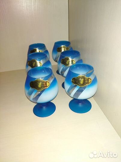 Новые красивые фужеры 6 шт