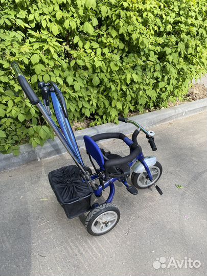 Детский велосипед с ручкой Capella Air Trike