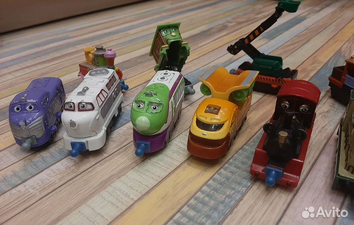 Паравозики чагинтон(chagginton) -коллекция, металл