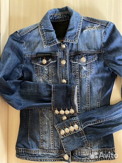 Джинсовая куртка Trukker. Philipp Plein. Италия