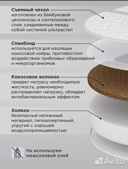 Матрас трансформер 125х75