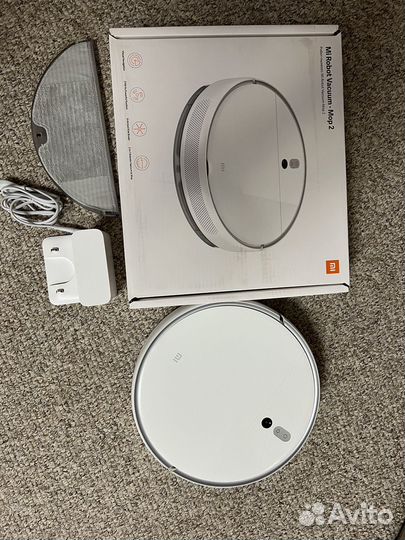 Робот пылесос xiaomi mi robot vacuum mop 2