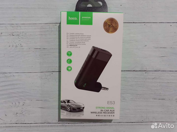 Bluetooth адаптер AUX. Hoco. Оригинал, новый