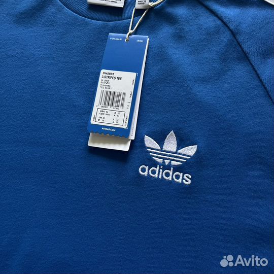 Футболка Adidas originals новая 3 strips