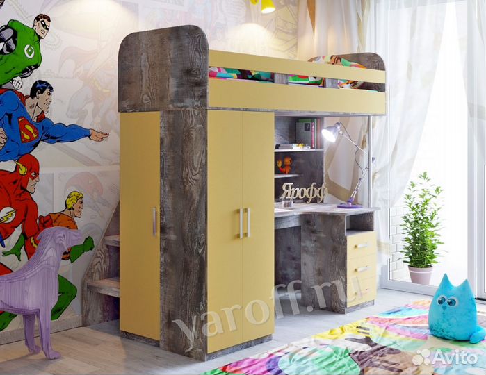 Кровать чердак «Аракс»