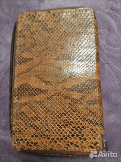 Пенал из крокодиловой кожи