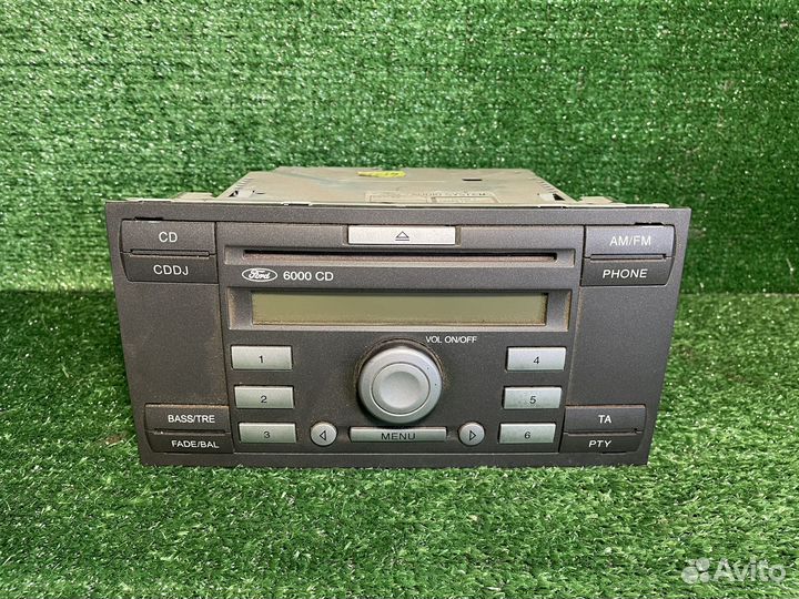 Штатная магнитола ford 6000cd