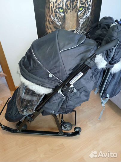 Санки коляска ника 7 5