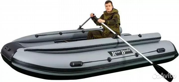 Лодка нднд RiverBoats RB — 430 (нднд) + Фальшборт