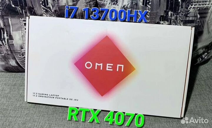 HP omen 17 i7 13700HX / RTX 4070 / 16GB / 1TB