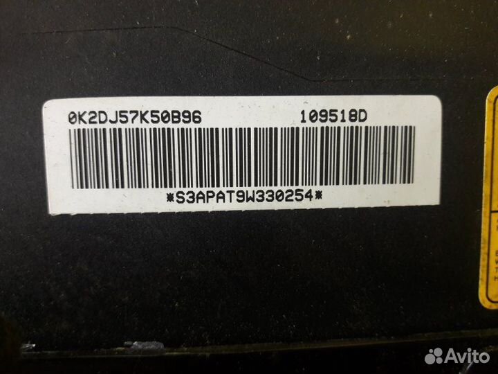 Подушка безопасности пассажирская (в торпедо) SRS