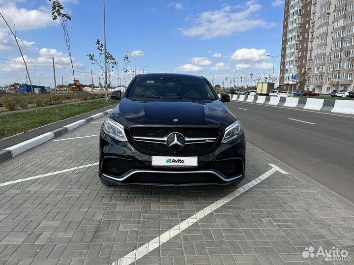 Mercedes-Benz GLE-класс AMG Coupe 5.5 AT, 2015, 97 000 км