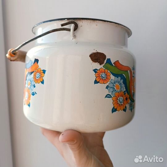 Бидон СССР эмалированный