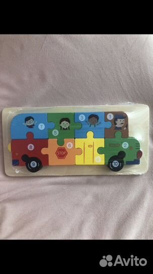 Пазлы деревянные