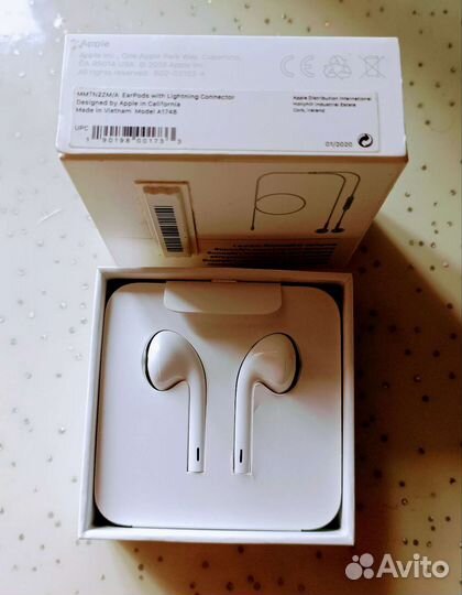 Наушники apple earpods 3.5 мм