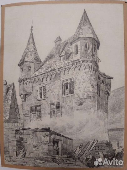 Рисунок карандаш Европа