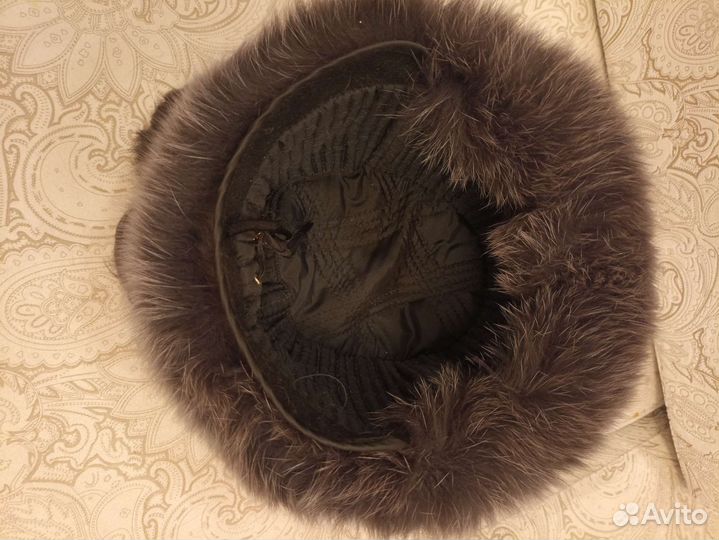 Шапка из песца