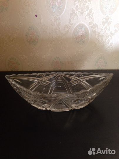 Хрустальная ваза Чехия 3