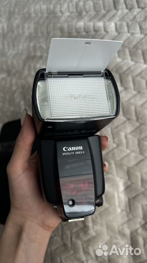 Вспышка canon