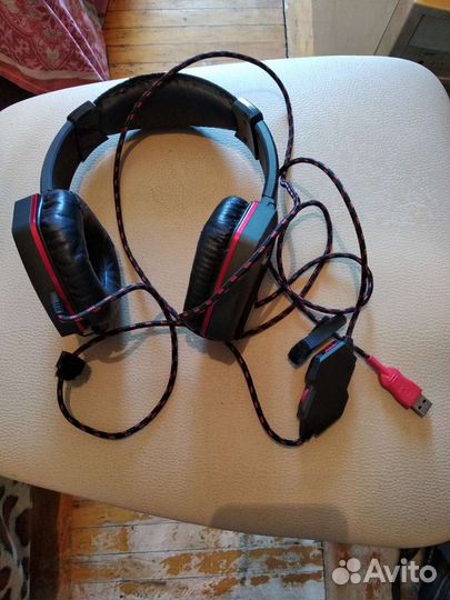 Игровые наушники a4tech G501