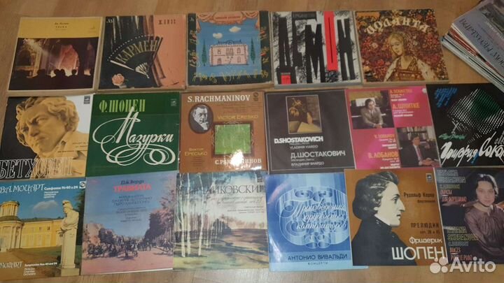 Виниловые пластинки (Классика)