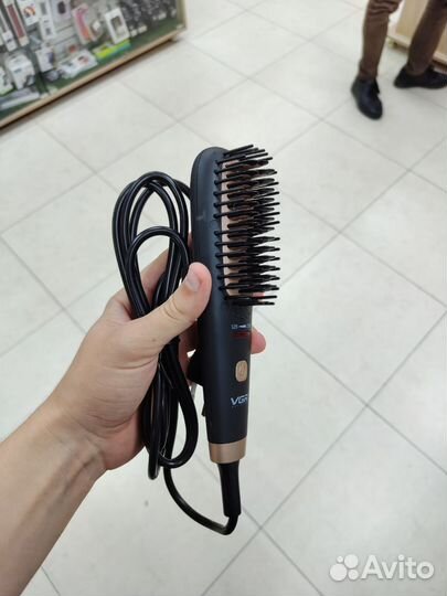 Расческа выпрямитель VGR V-568 для волос