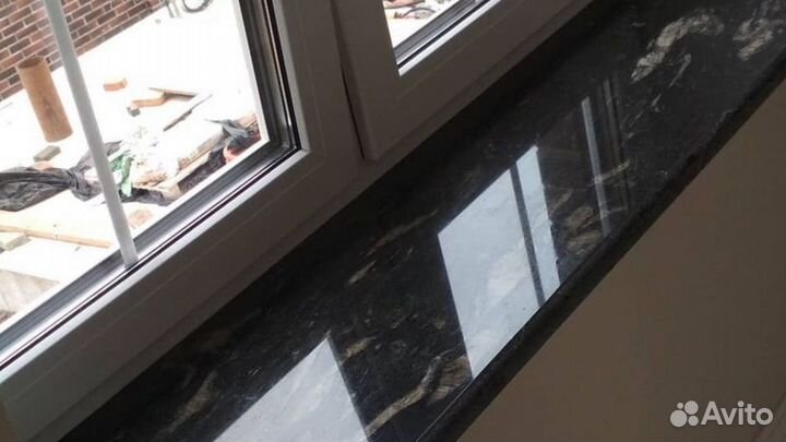 Подоконники из камня любого цвета и бюджета