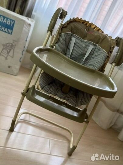 Стульчик для кормления +электрокачели