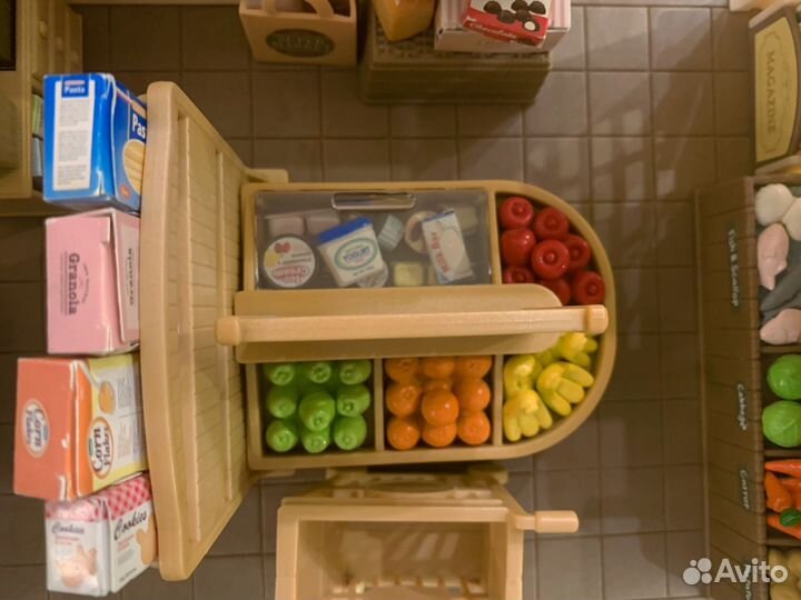 Sylvanian families Супермаркет с коробкой