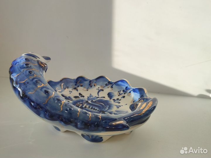 Икорница гжель щука