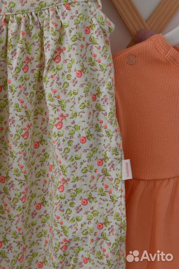 Летнии вещи для девочки пакетом 68- 74 р