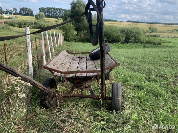 Телега для лошади